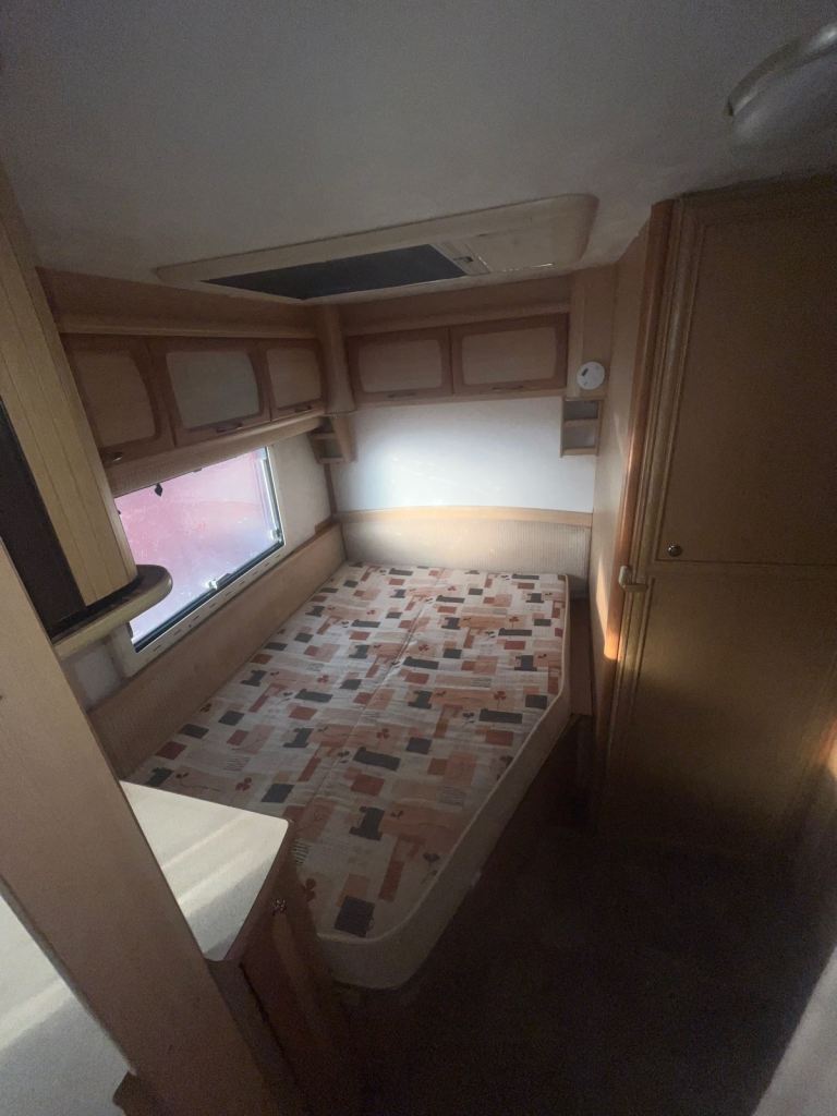 2007 elddis fixed bed 4 berth caravan cheap caravan 