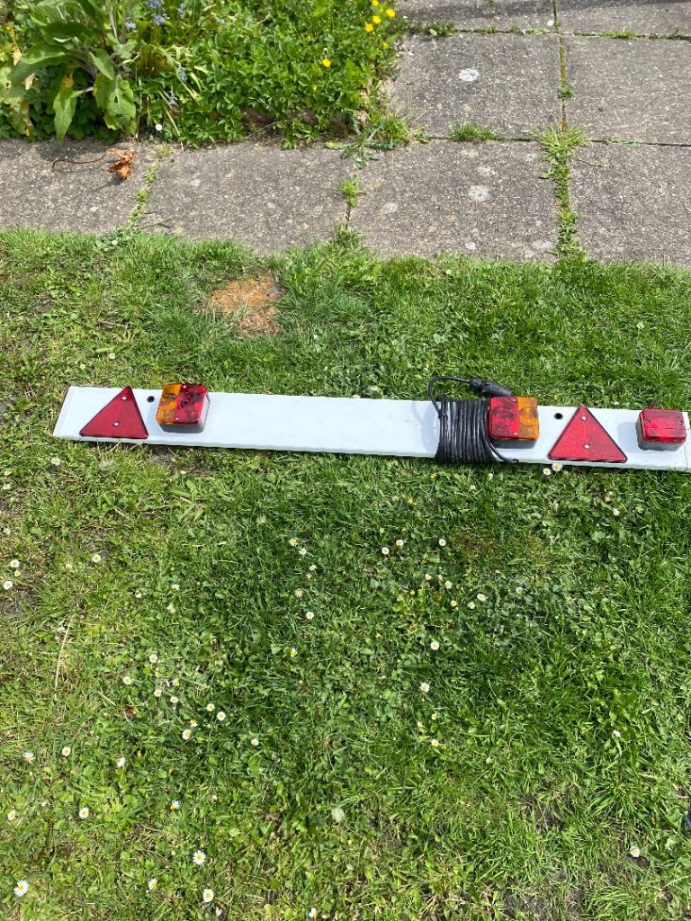 Trailer lighting board