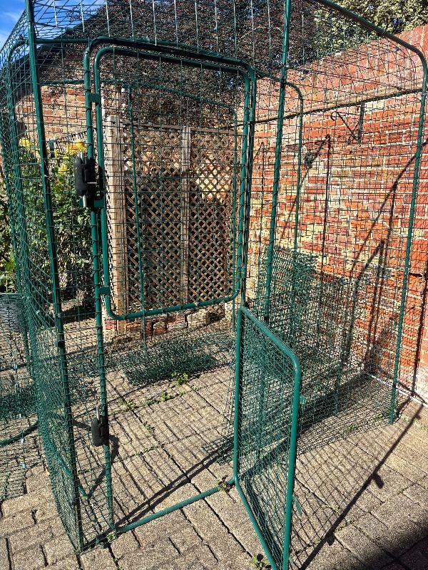 Walk in chicken run