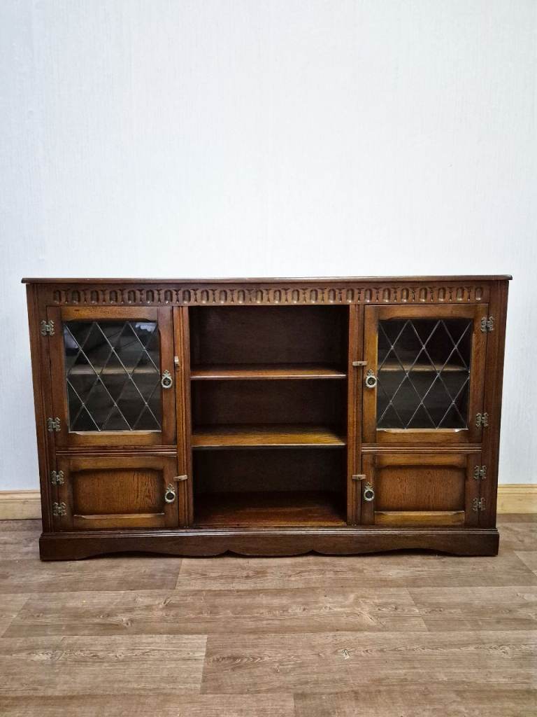 Old Charm Sideboard Cupboard Oak Cabinet Unit Buffet Kitchen Storage