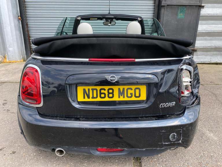 2019 68 REG MINI COOPER CONVERTIBLE 1.5 DAMAGED REPAIRABLE SALVAGE