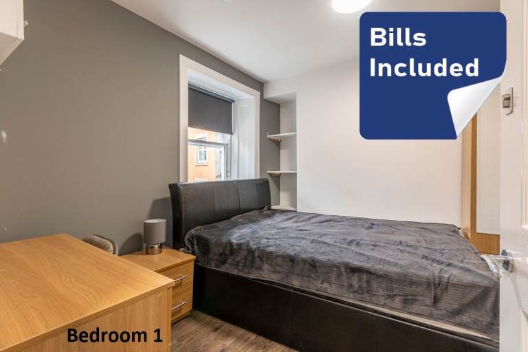 FLAT SHARE: DOUBLE ROOMS for let in central, Old Town location – available soon