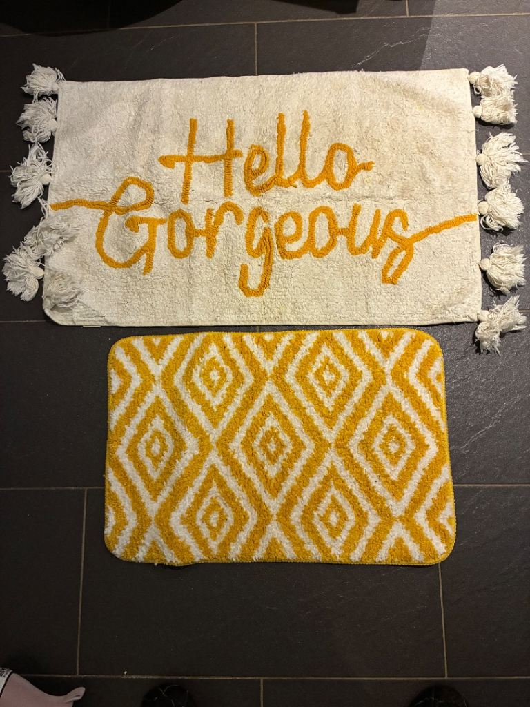 Bathroom mats