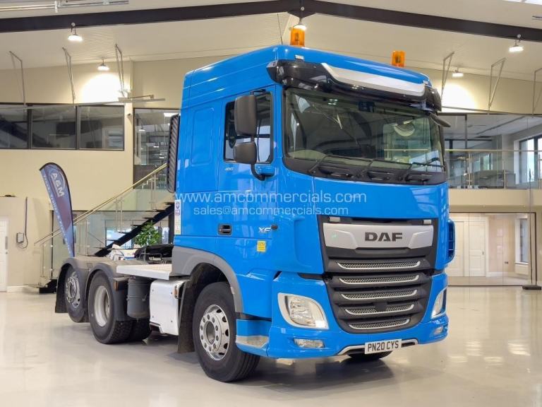 2020 (20) DAF XF 480 6X2 TAG SPACECAB