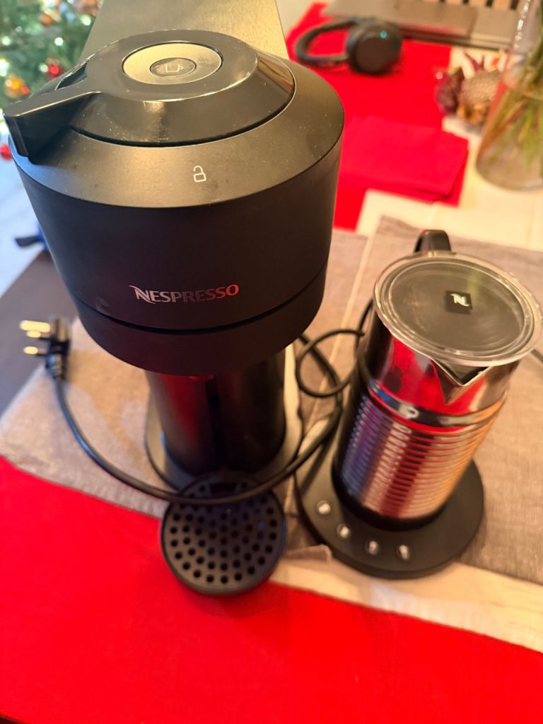 image for Nespresso Vertuo coffee machine and milk frother 