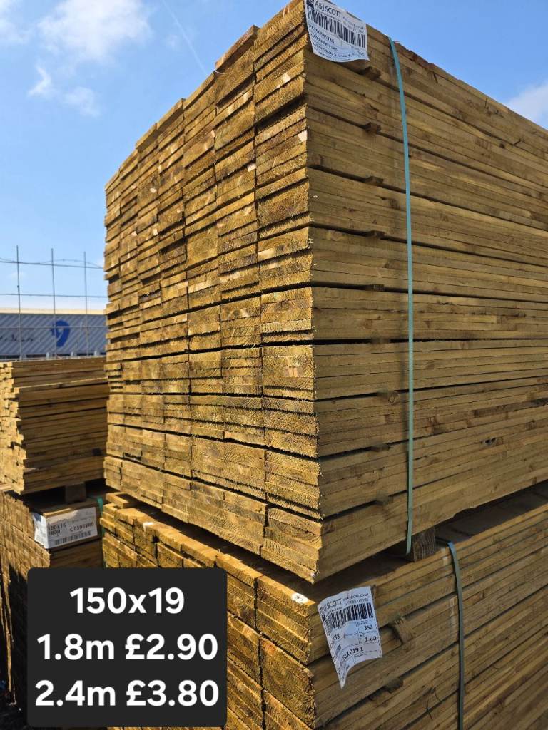  Timber Wood – New Fencing Materials