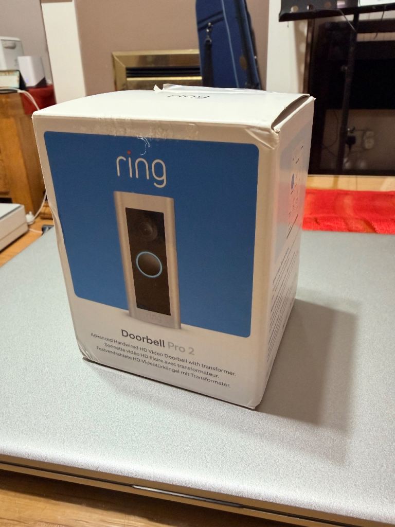 Ring doorbell Pro 2 - hardwired. Used but very good condition 
