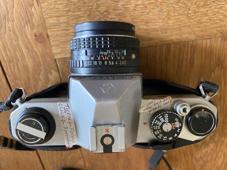 Pentax k1000 35mm SLR camera 