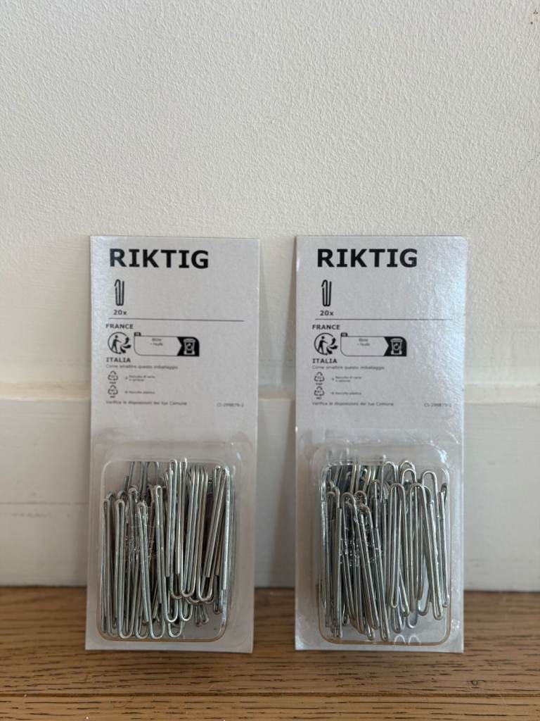 Curtain hooks - IKEA RIKTIG - pack of 2