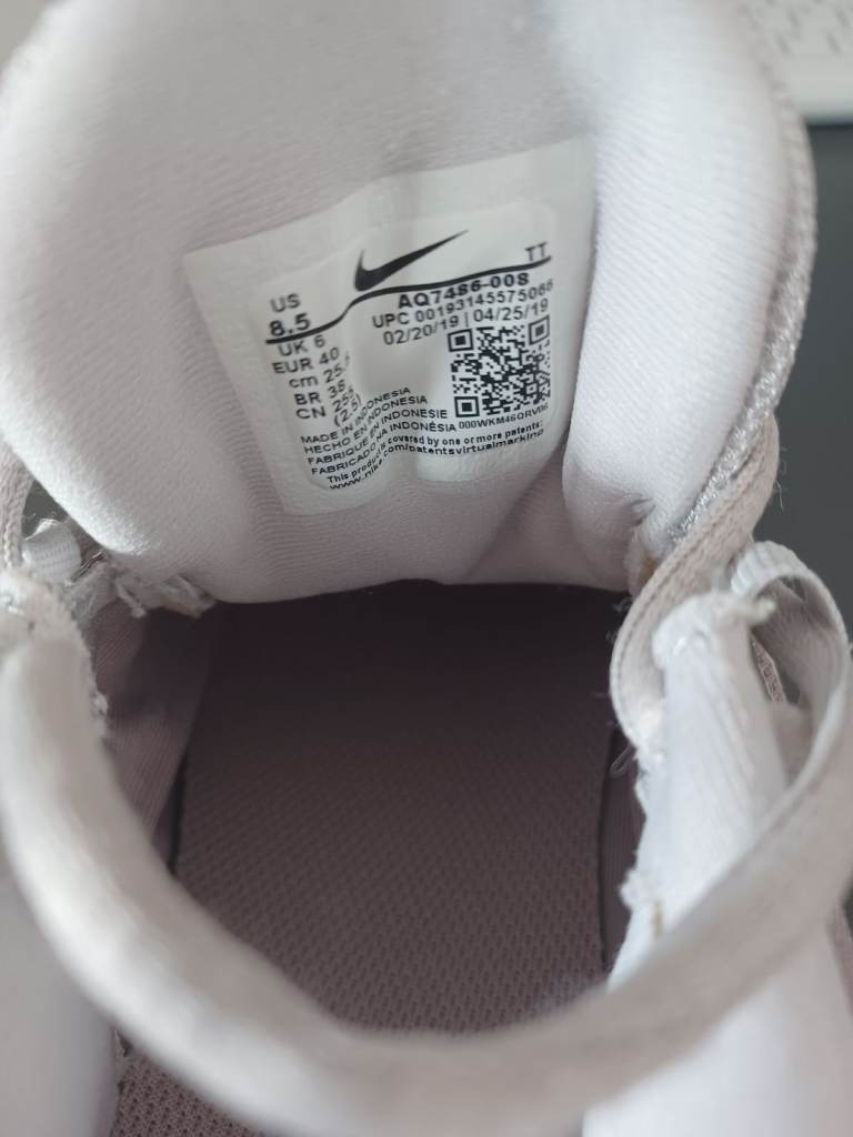 Nike DownShifter 9 Women's Grey/Pink Running/Gym Trainers UK6/EU40 Sneakers