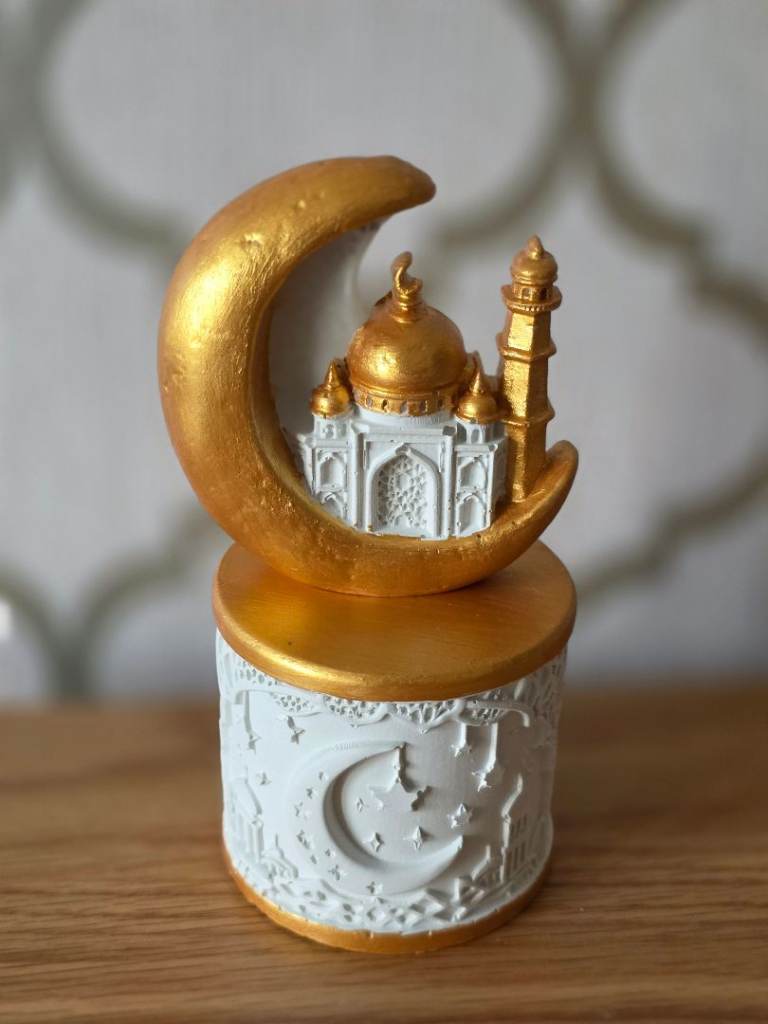 2 Handmade Decoration Celebrating Eid Pieces Islamic Design Craft Ornament