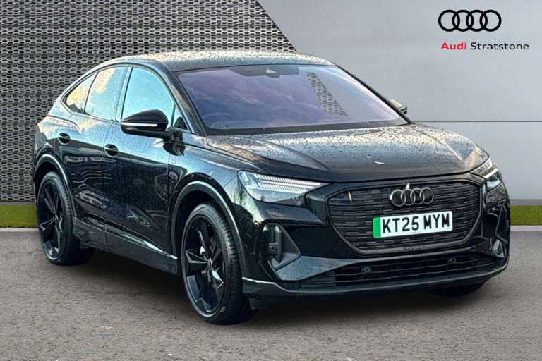 2025 Audi Q4 e-tron 210kW 45 82kWh Black Edition 5dr Auto SUV Electric Automatic