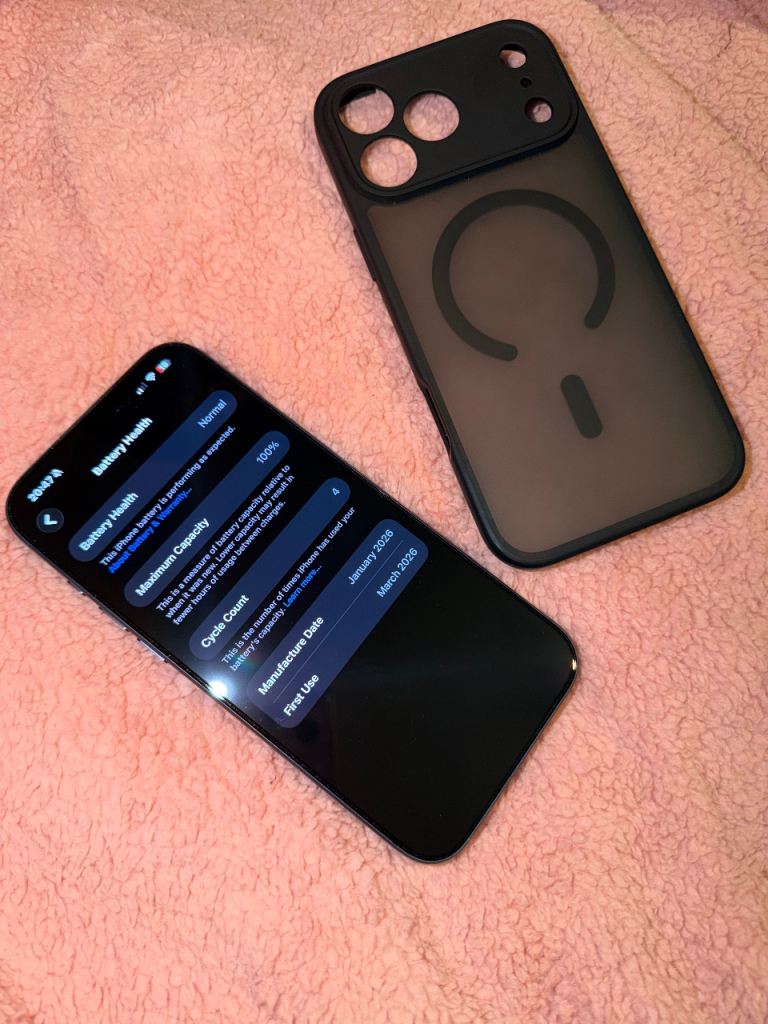 iPhone 17 pro max 512Gb blue