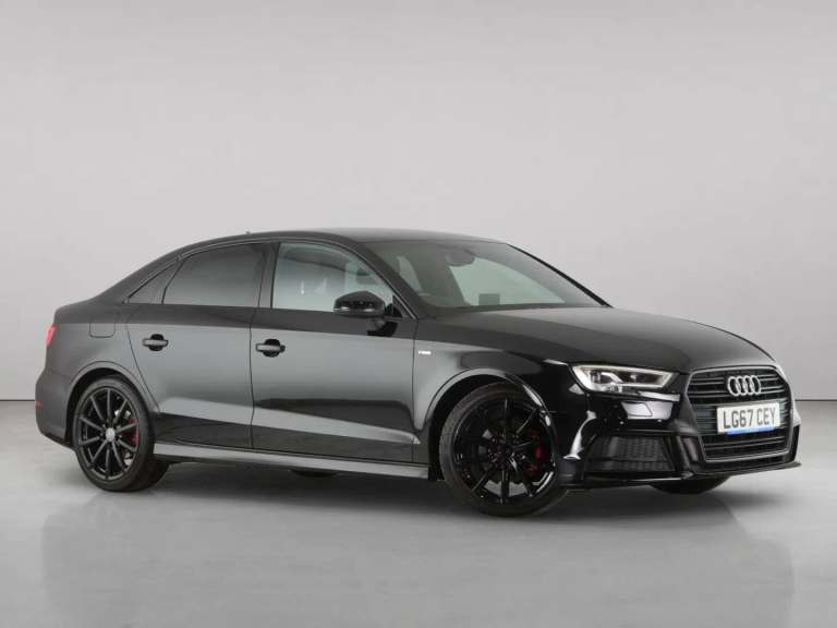 2017 Audi A3 1.5 TFSI CoD Black Edition Saloon 4dr Petrol S Tronic Euro 6 (s/s) (150 ps) Saloon P...
