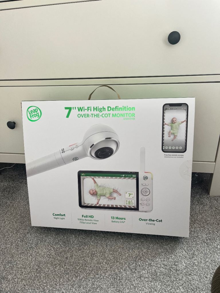 Brand New Leap Frog Over Cot Monitor RRP £229