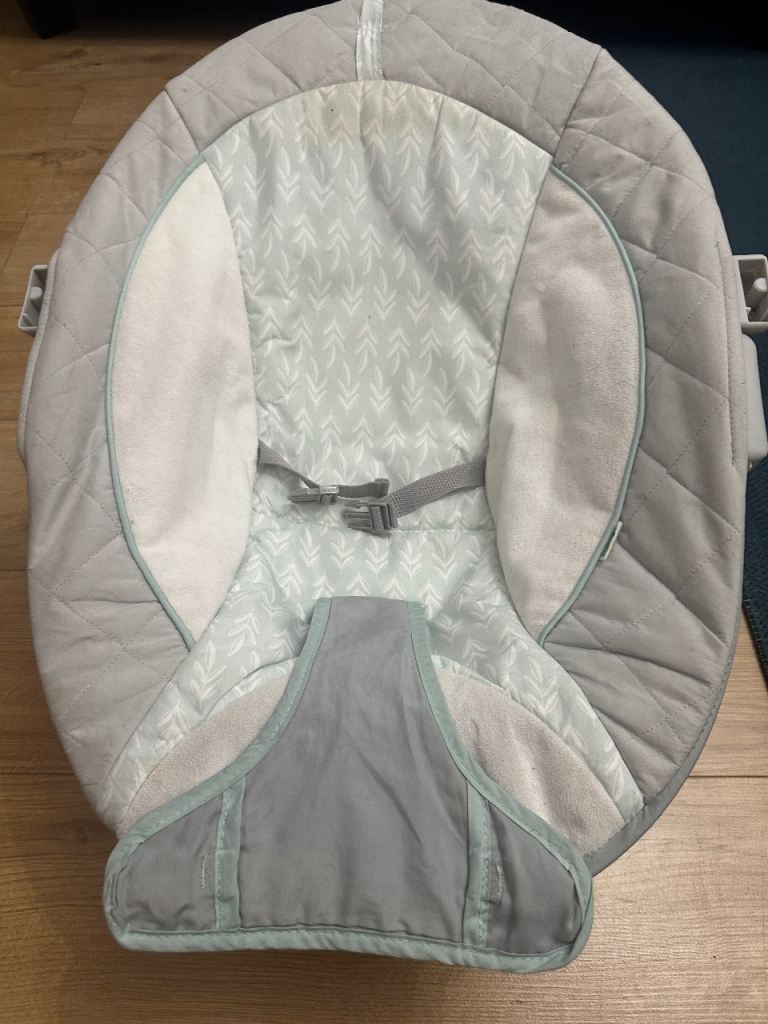 Kids II Baby Bouncer – Grey, Good Condition