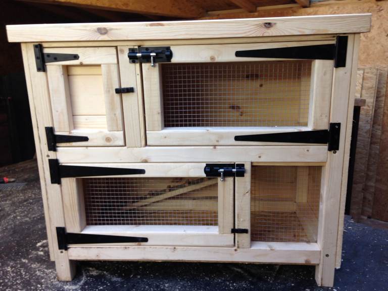 Guinea pig / small rabbit , House with lower Run