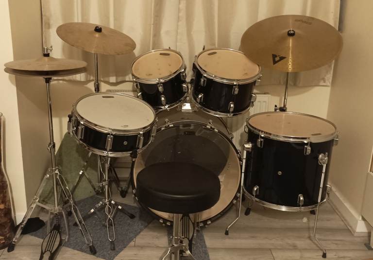image for Mapex Tornado 22" Drum Kit with a FREE stool included. In good condition
