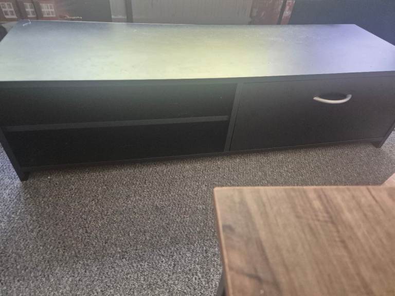 Black TV Unit /– Good Condition