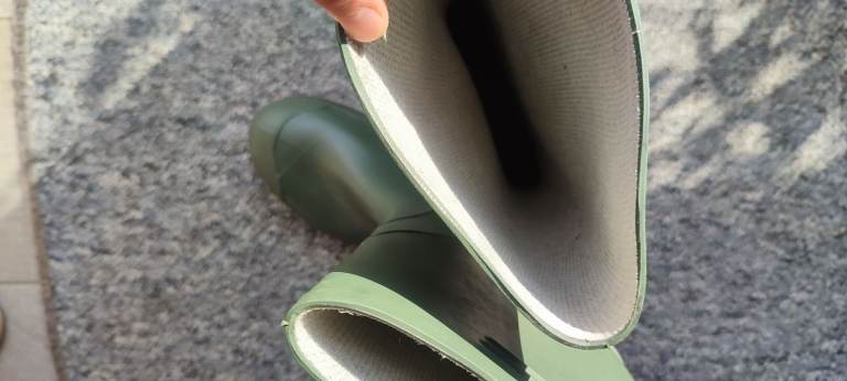 Green Wellies - Size 6