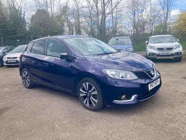 2017 Nissan Pulsar 1.2 DiG-T Tekna 5dr Xtronic HATCHBACK PETROL Automatic