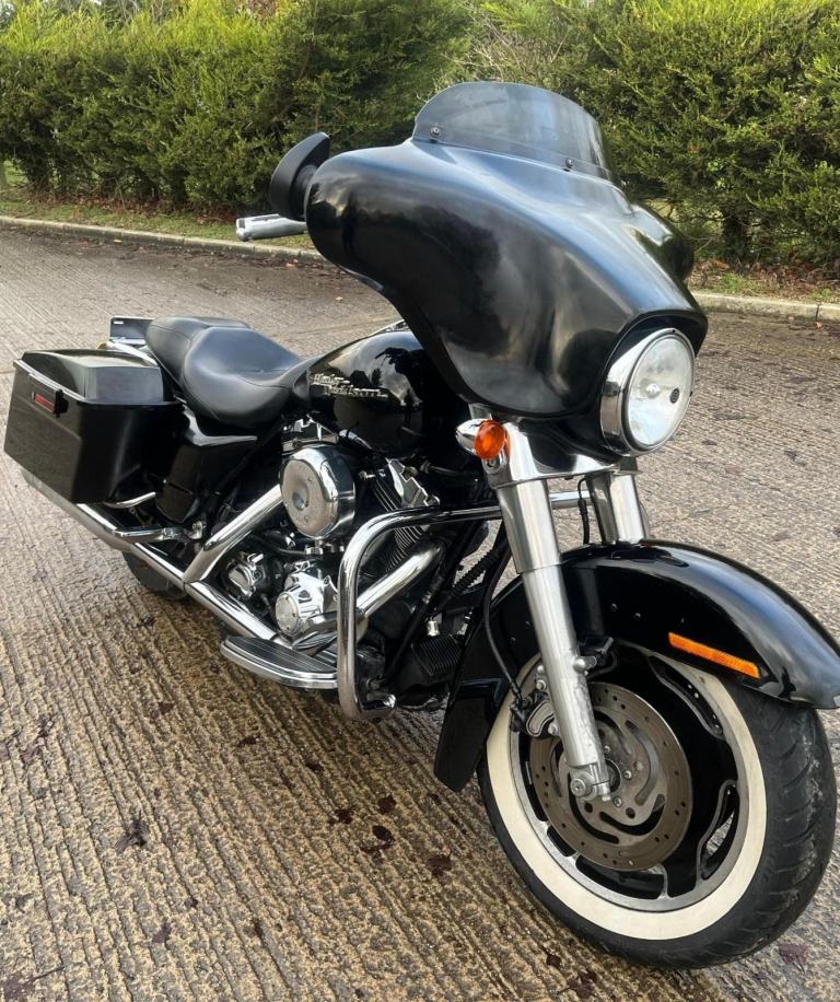 2006 06 HARLEY DAVIDSON FLHX STREET GLIDE 1450 BLACK CLASSIC CRUISER TOURER