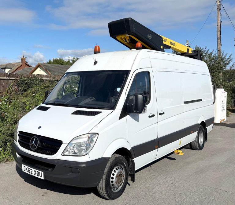 2012 MERECEDES SPRINTER 513CDI ACCESS PLATFORM CHERRY PICKER VERSALIFT 38LF