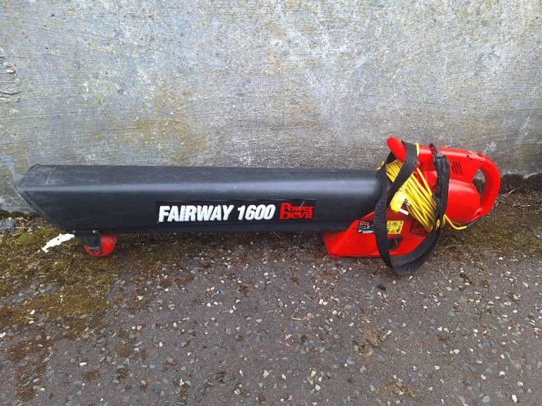 Power Devil Fairway 1600 Leaf Blower/Vacuum – Good Condition