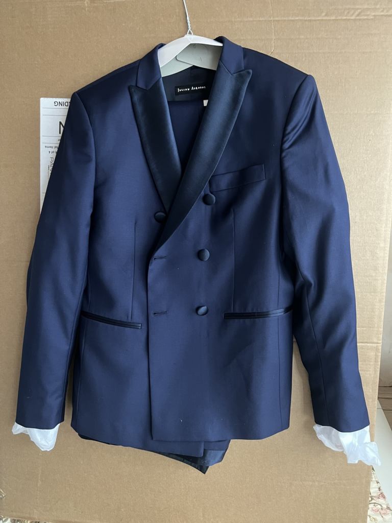Wedding Tuxedo Men Suit Navy RRP £1200