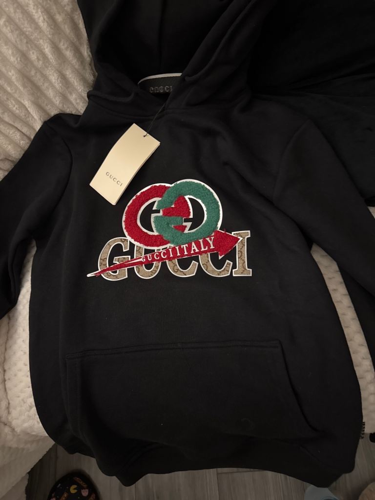 Gucci small hoodie 