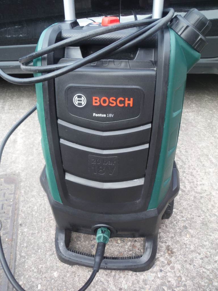 Bosch Fontus 18V wireless jet washer