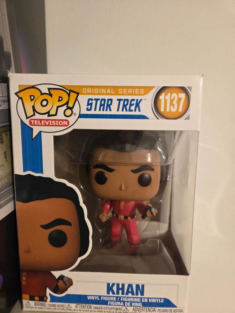 image for Funko POP Pop! TV: Star Trek - Khan Collectible Vinyl Figure