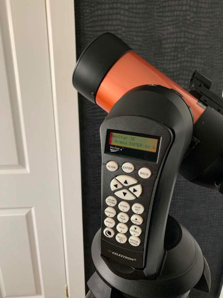 Celestron NexStar 4SE Computerised GoTo Telescope Setup + 2 Premium Accessory Cases & Camera Adapter