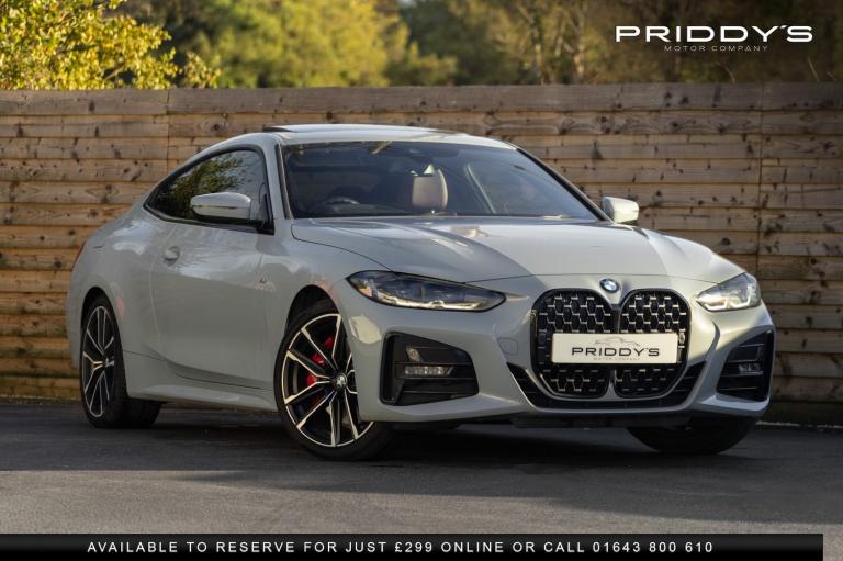 BMW 4 SERIES 2.0 420d M Sport Coupe - M Sport Pro, individual lights, Vernasca