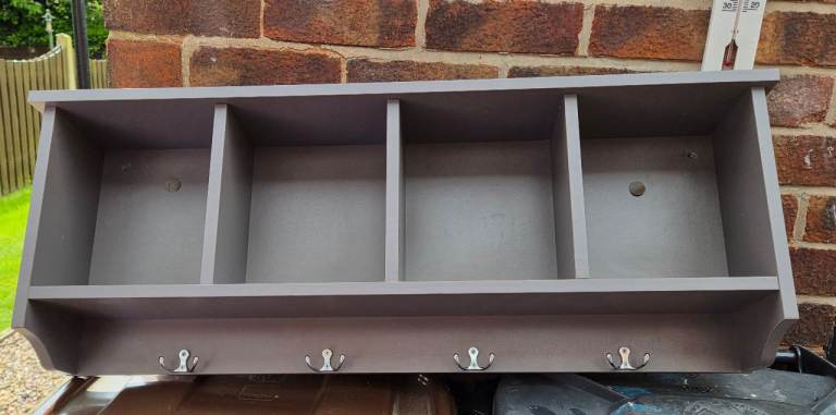 Wall Mounted Storage with Coat hooks