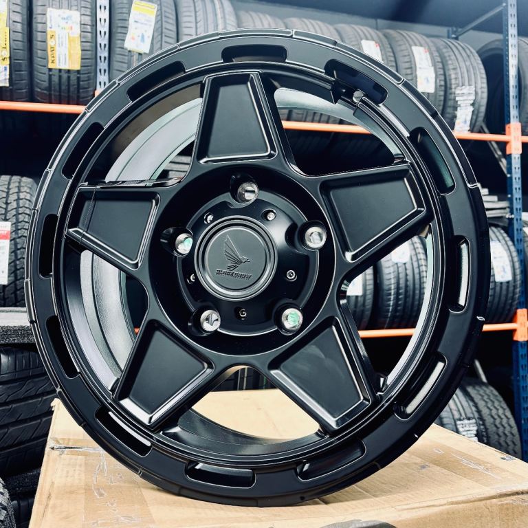 18” 5x160 Alloys New Black Load Rated Ford Transit Custom Wheels