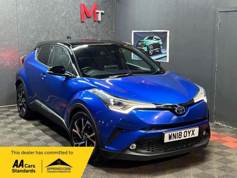 2018 Toyota C-HR 1.8 VVT-h Dynamic CVT Euro 6 (s/s) 5dr HATCHBACK Petrol/Electric Hybrid Automatic