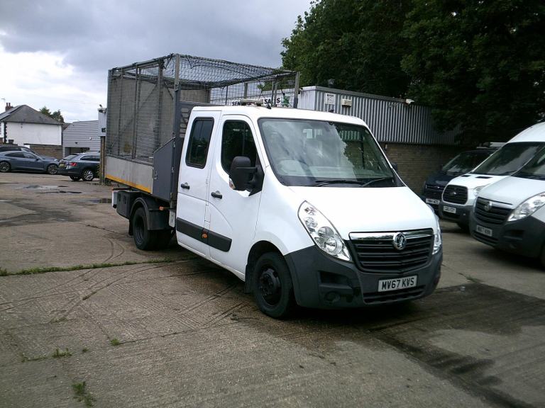 VAUXHALL MOVANO CREW TIPPER,2017,67 REG,ONLY 65k,YEARS MOT,CLEAN VAN