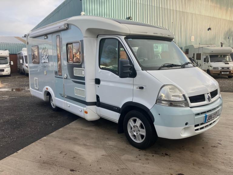 Knaus Sun Ti Motorhome 2006 Renault Master 4 Berth Fixed Bed 4 Travel Belts