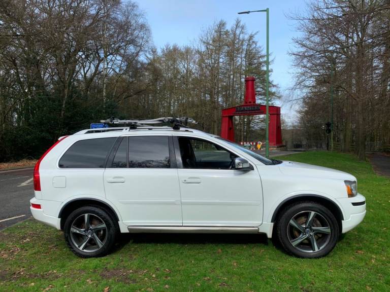 VOLVO XC90 D5 R-DESIGN AWD White Auto Diesel, 2012