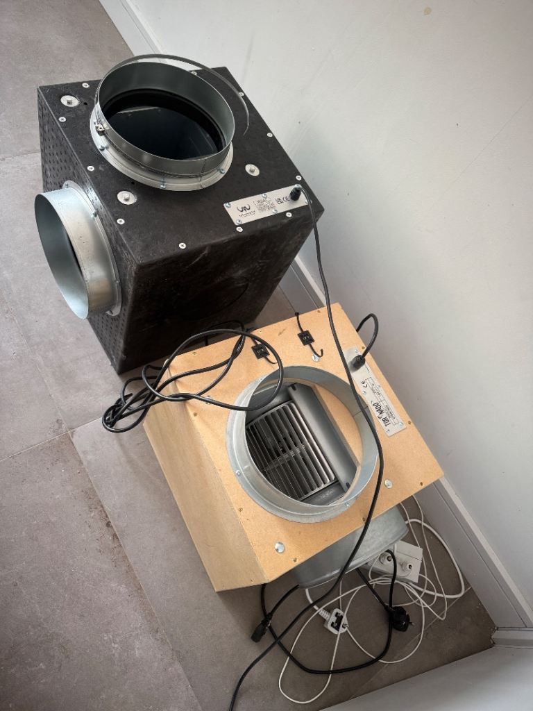 Silent box fans 