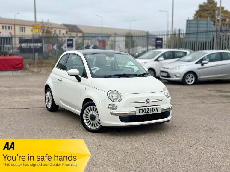 2012 Fiat 500 1.2 Lounge Euro 5 (s/s) 3dr HATCHBACK Petrol Manual
