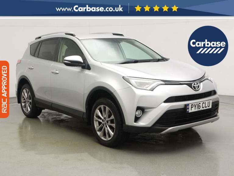 2016 Toyota RAV4 2.0 V-Matic Excel SUV 5dr Petrol CVT 4WD Euro 6 (s/s) (151 ps) SUV PETROL Automatic
