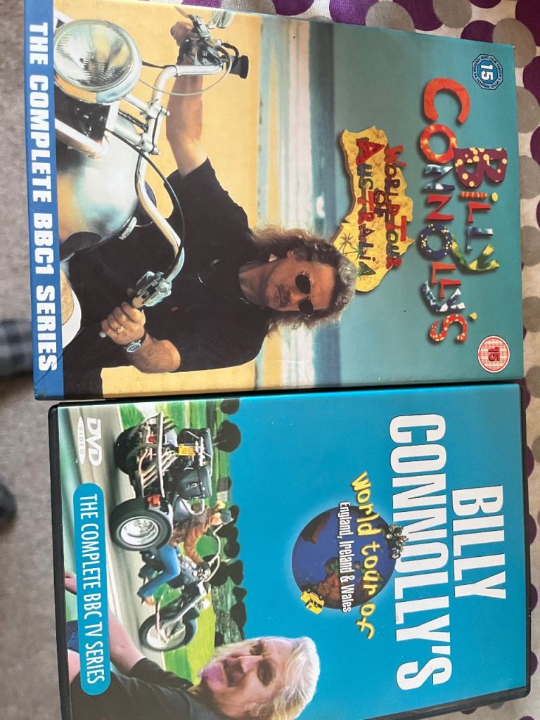 2 x DVDs Billy Connolly 