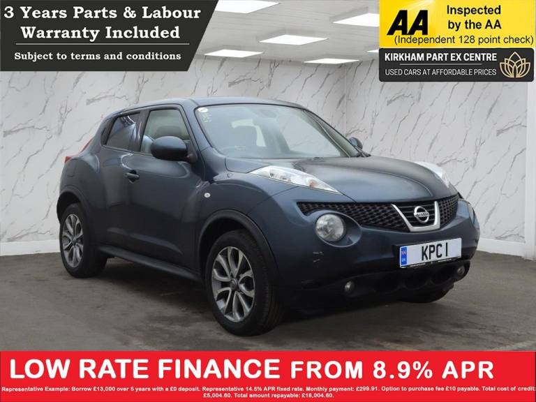 2013 Nissan Juke 1.6 Tekna SUV 5dr Petrol CVT Euro 5 (117 ps) ***DRIVE AWAY TODAY*** NATIONW HATC...