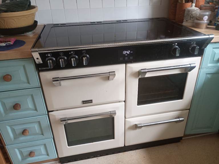 Stoves Richmond S1000Ei 100cm Freestanding Induction Range Cooker – Classic Cream