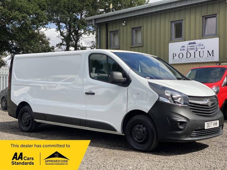 2017 Vauxhall Vivaro 2900 1.6CDTI 120PS H1 Van PANEL VAN DIESEL Manual