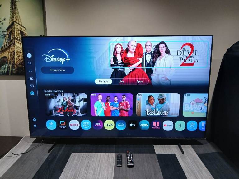 Samsung 65 Inch QLED 4K Smart TV QE65Q8FAAU Quantum HDR AI Processor Tizen Gaming Hub