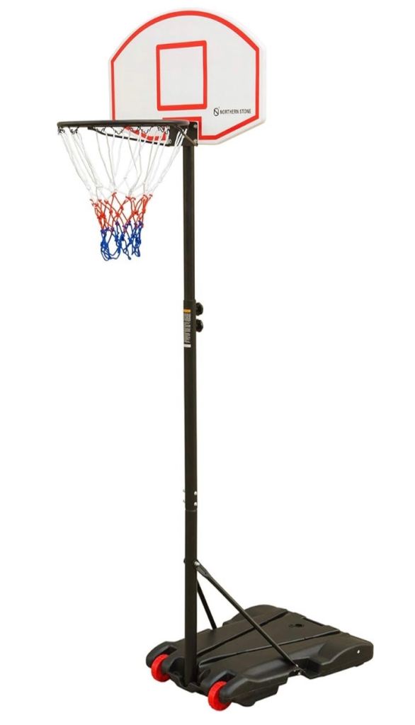 Children’s Northern Stone Adjustable Basketball Hoop