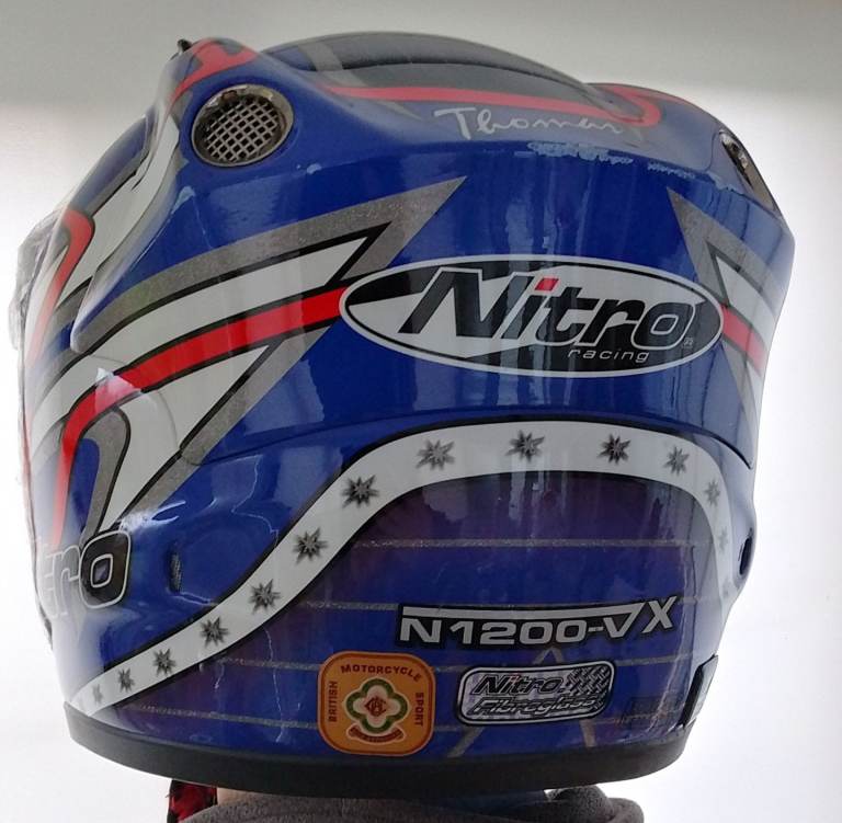 Nitro racing N1200 VX crash helmet
